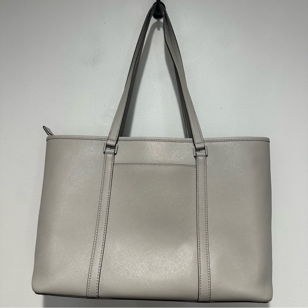 Michael Kors Large Gray Tote Bag - Picture 3 of 14